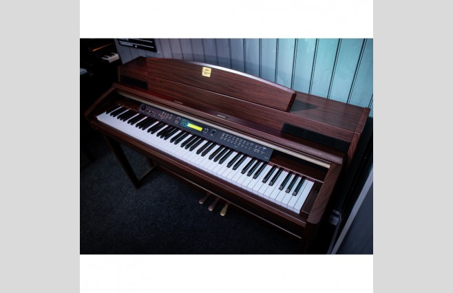 Used Yamaha CLP270 Satin Mahogany Digital Piano Complete Package (SN:GBRCMX01014) - Image 5